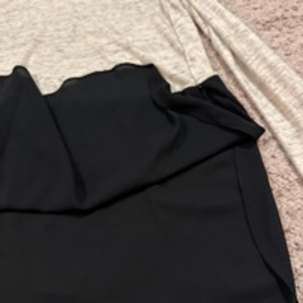 Women's Lush Top Size L Gray and Black - Picture 3 of 8